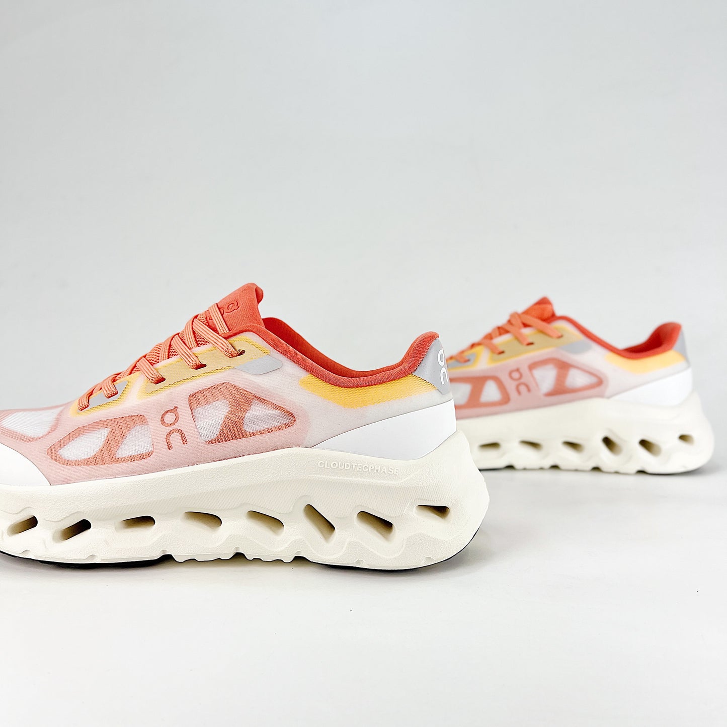 On Cloudtilt Remix – Coral Pink & Sunrise Yellow Women’s Comfortable Soft Running & Lifestyle Shoes
