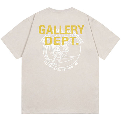 Gallery Dept skull letter print T-Shirts