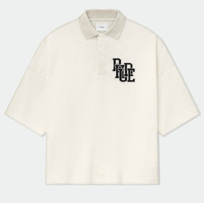 RHUDE  Boxy Cotton-Piqué Polo Shirt