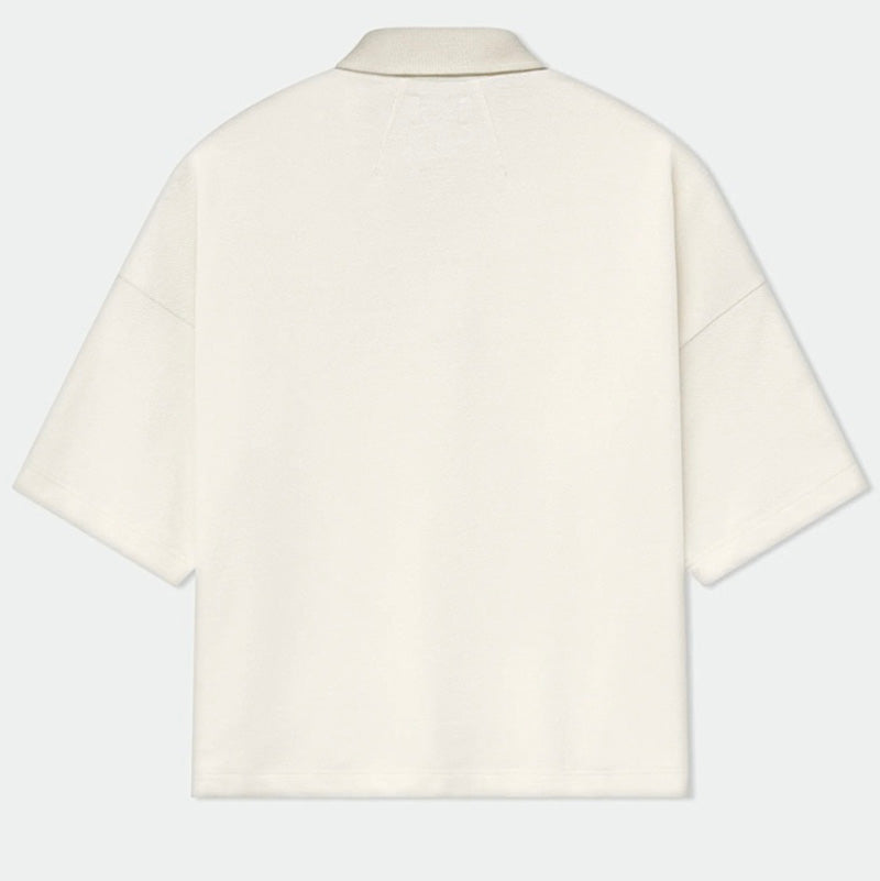 RHUDE  Boxy Cotton-Piqué Polo Shirt