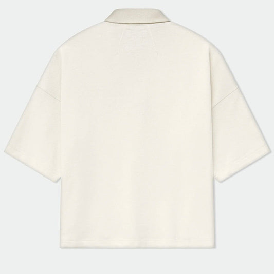 RHUDE  Boxy Cotton-Piqué Polo Shirt