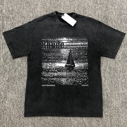 RHUDE Lago Trasimeno Tee