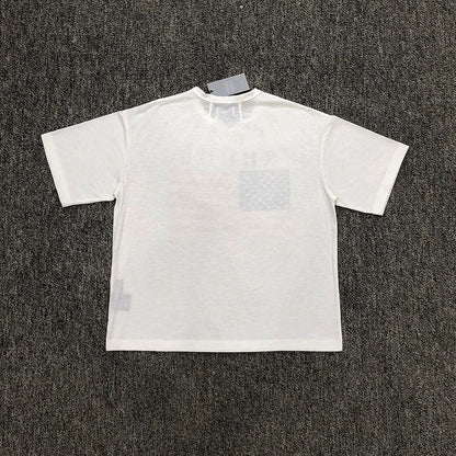 RHUDE  USA Flag Slub Tee