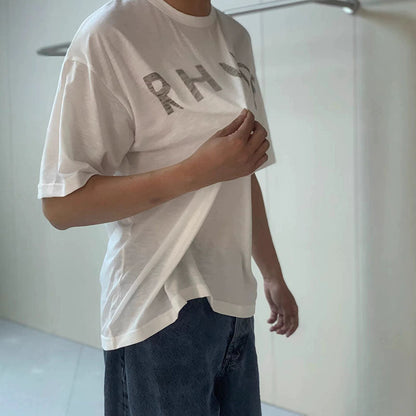 RHUDE Distressed-effect T-Shirt