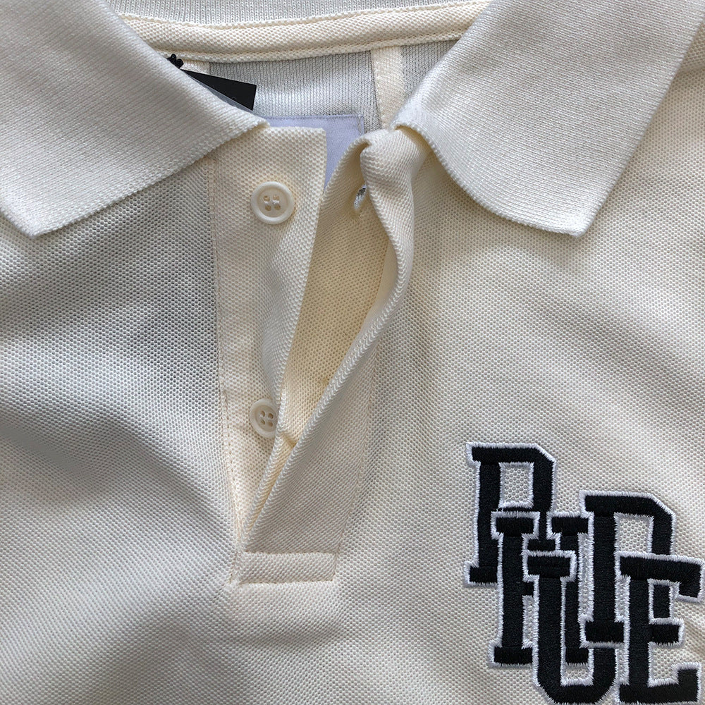 RHUDE  Boxy Cotton-Piqué Polo Shirt