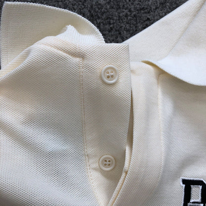 RHUDE  Boxy Cotton-Piqué Polo Shirt
