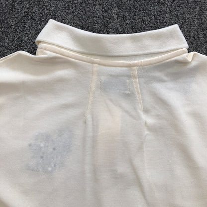 RHUDE  Boxy Cotton-Piqué Polo Shirt