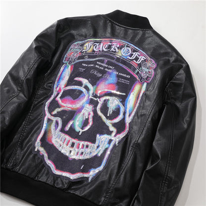 NEW-PP Leather Jacket