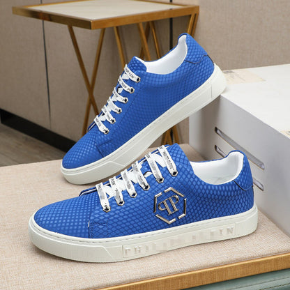 SOLA PP Leather Casual Sneakers – Unisex Low-Top