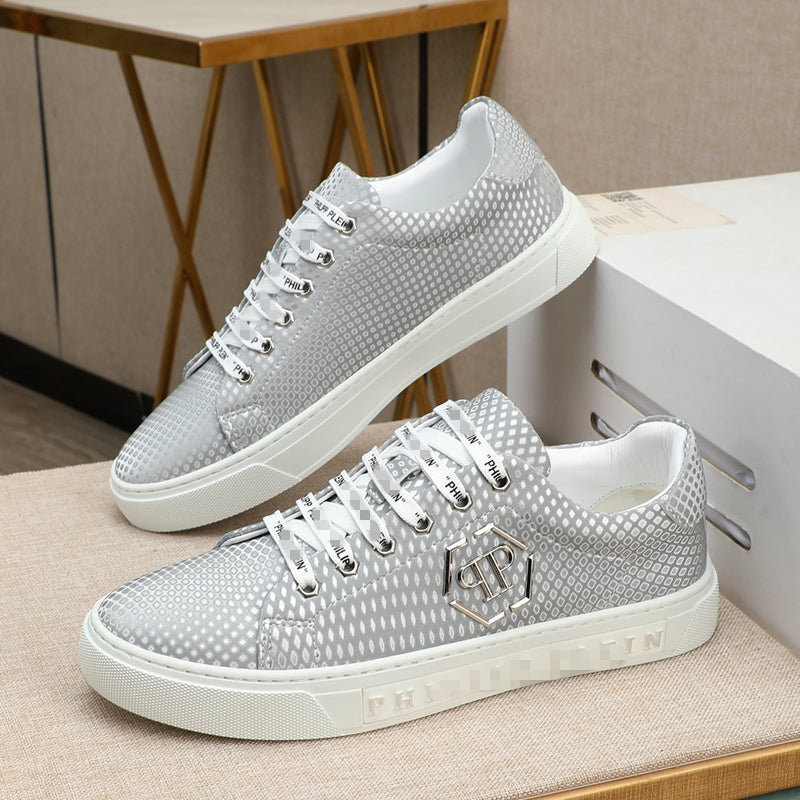 SOLA PP Leather Casual Sneakers – Unisex Low-Top