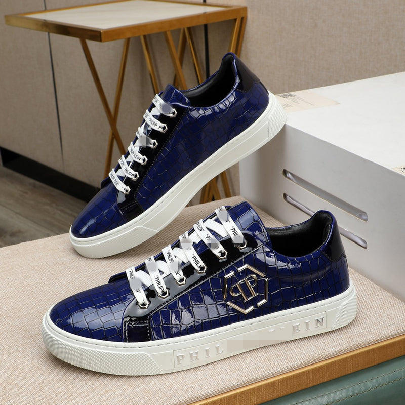 SOLA PP Leather Casual Sneakers – Unisex Low-Top