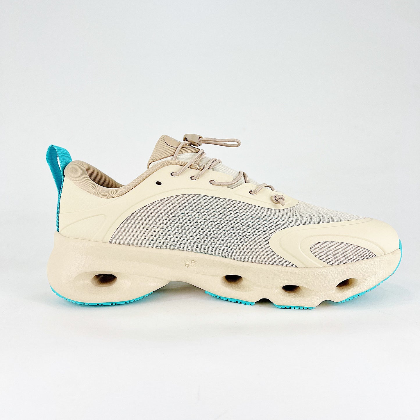 On x Loewe Cloudaway – Cream & Turquoise Unisex Premium Collaboration Lifestyle Sneakers