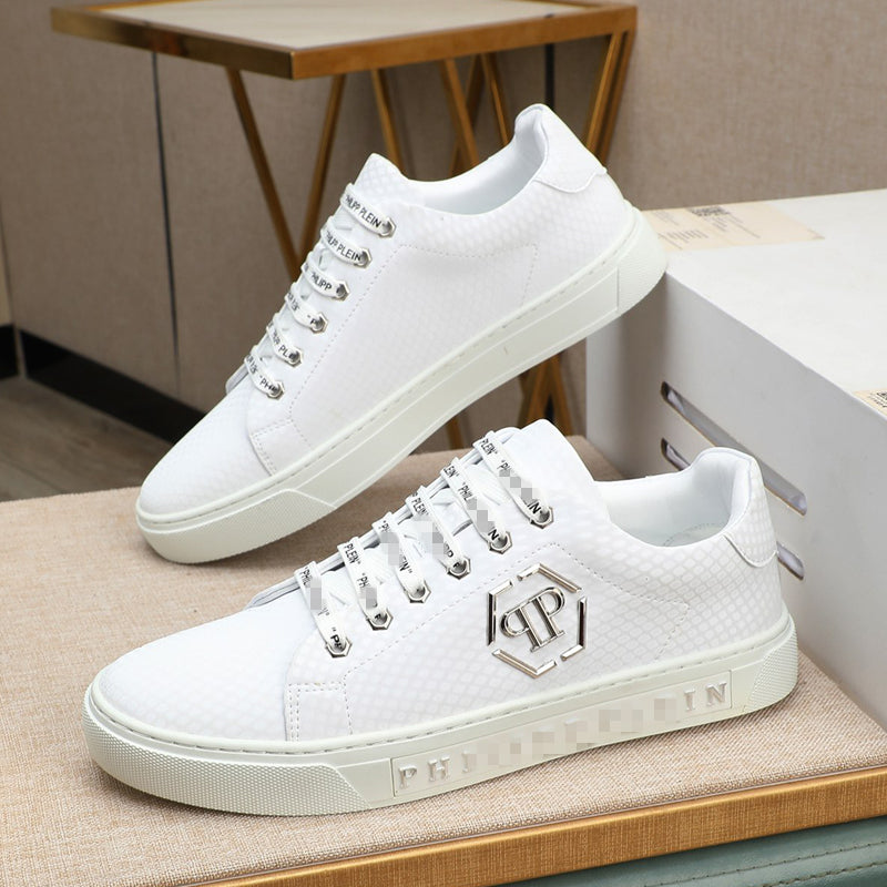 SOLA PP Leather Casual Sneakers – Unisex Low-Top