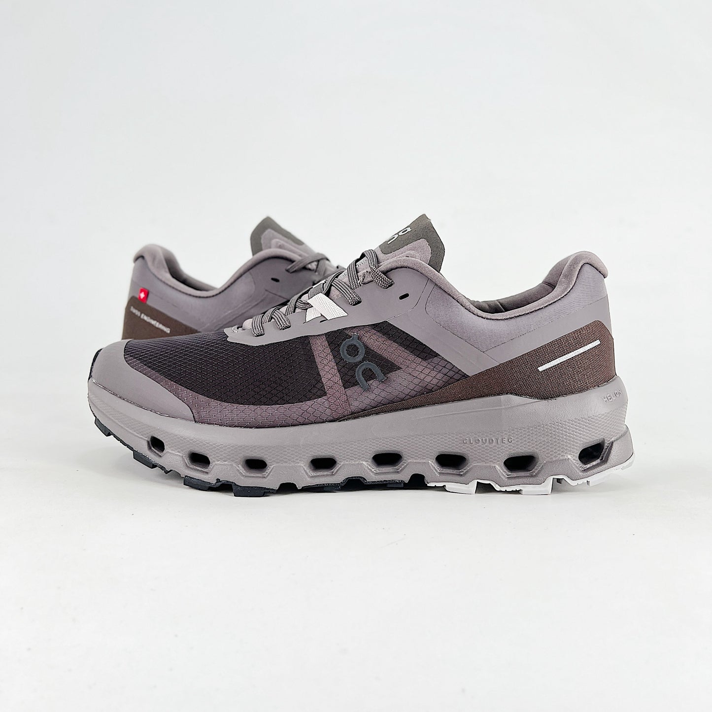 On Running Cloudnova – Grey, Black & Mocha Brown Unisex Lifestyle Running Shoes