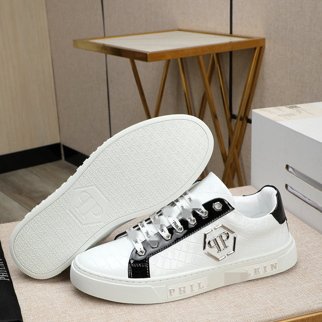 SOLA PP Leather Casual Sneakers – Unisex Low-Top