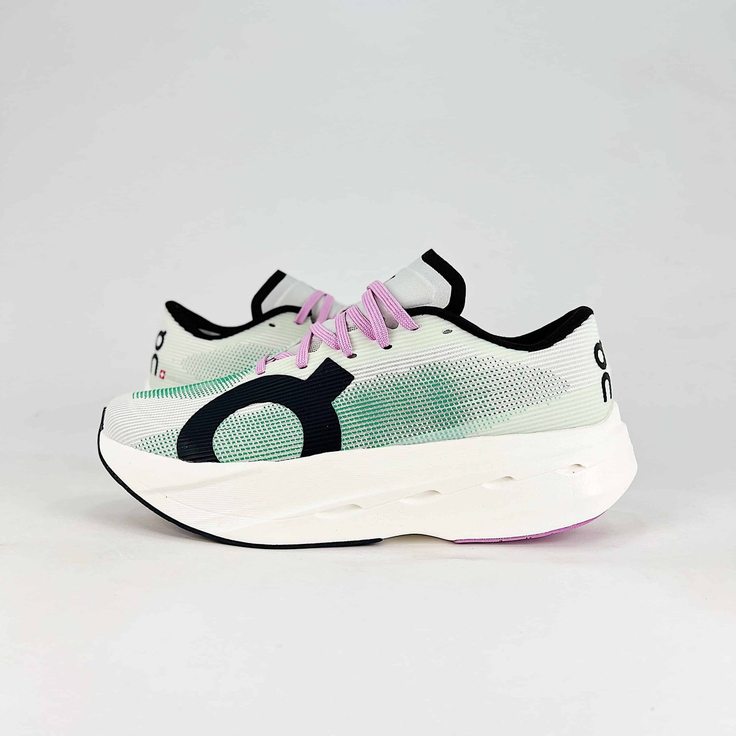 On Running Cloudboom Echo – White, Mint & Lilac Women's Lightweight Racing Shoes
