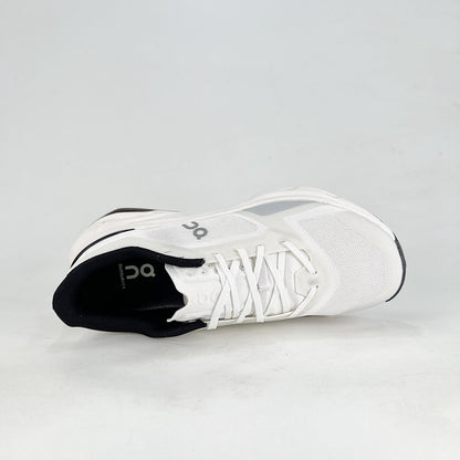 On Running Cloudmonster – White & Black Unisex Maximum Cushion Running Shoes