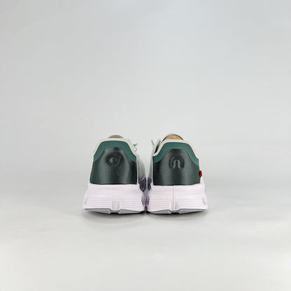 On Cloud 6 Coast – White & Sage Green Unisex Lightweight Breathable Running & Lifestyle Shoes