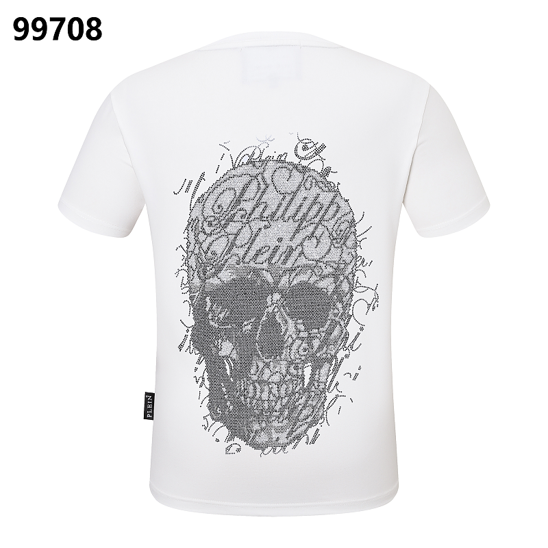 P**P Men's Urban Elite Logo Shield T-Shirt | Black White