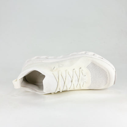 On Running Cloudeclipse – All White & Mint Unisex High-Performance Road Running Shoes