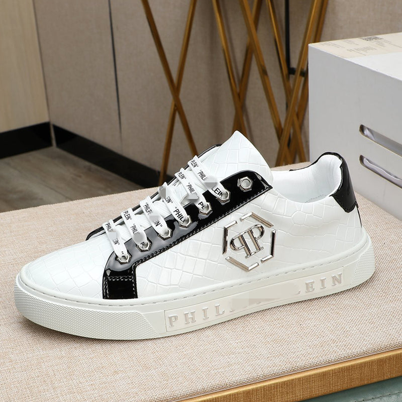 SOLA PP Leather Casual Sneakers – Unisex Low-Top