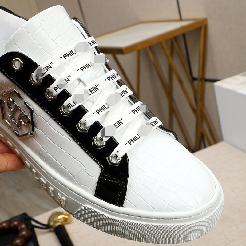 SOLA PP Leather Casual Sneakers – Unisex Low-Top