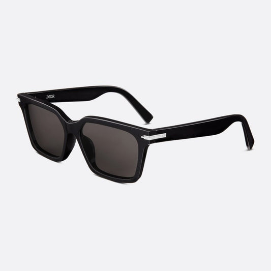 D**R DiorB23 S3I Flat Top Sunglasses | White Acetate Frame, Navy Dior Oblique Print Lenses, DIOR Logo Plaque | Multiple Colors