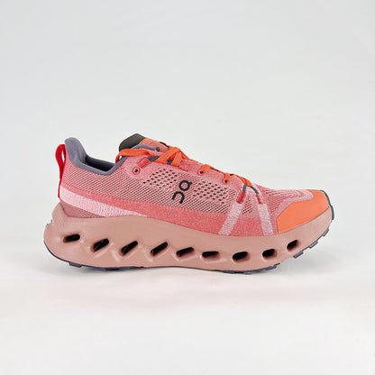 On Cloudsurfer Trail – Rose Terracotta & Burnt Orange Unisex Lightweight Breathable Trail Running Shoes