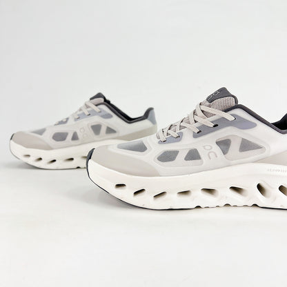 On Cloudtilt Remix – Silver & White Unisex Comfortable Supportive Running & Lifestyle Shoes