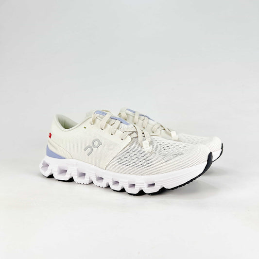 On Running Cloud X 4 – White & Lavender Women's Training & Lifestyle Running Shoes