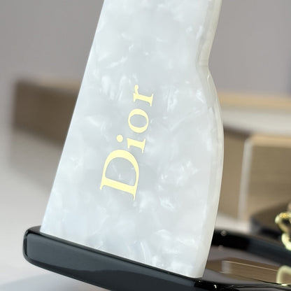D**R Slim Rectangular Sunglasses | Acetate Frame, Gradient Lenses & Gold Logo Temple | 6 Colorways