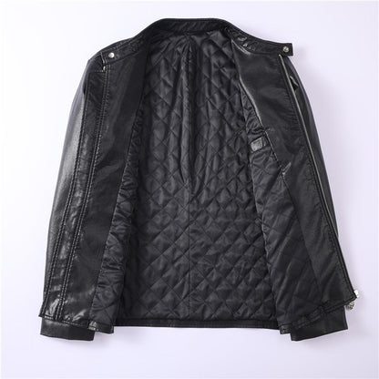 NEW-PP Leather Jacket