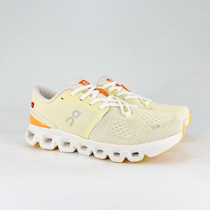 On Running Cloud X – Hay & Peach Women's Lightweight Running Shoes