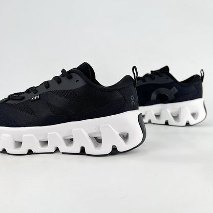 On x Kith Cloudswift – All Black & White Unisex Premium Collaboration Lifestyle Sneakers