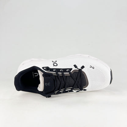 On Running Cloudeclipse – White & Black Unisex High-Performance Road Running Shoes