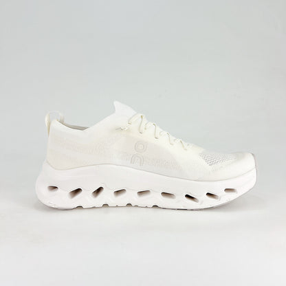 On Running Cloudeclipse – All White & Mint Unisex High-Performance Road Running Shoes