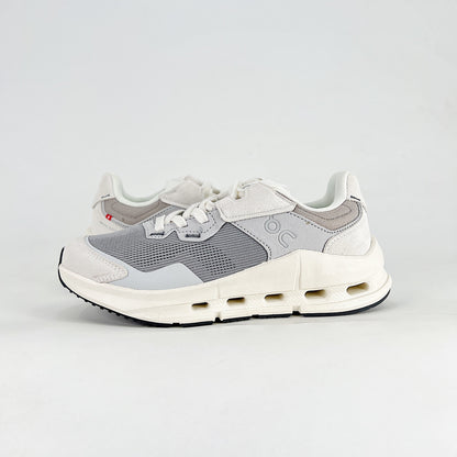 On Cloudnova Form – Steel Grey & Ice Grey Unisex Retro-Inspired Lightweight Comfortable Durable Lifestyle Sneakers
