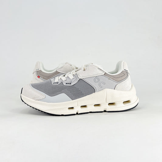 On Cloudnova Form – Steel Grey & Ice Grey Unisex Retro-Inspired Lightweight Comfortable Durable Lifestyle Sneakers