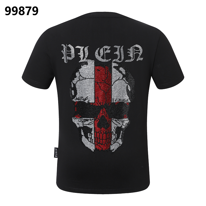 P**P Men's Art Collector Logo Emblem T-Shirt | Black White