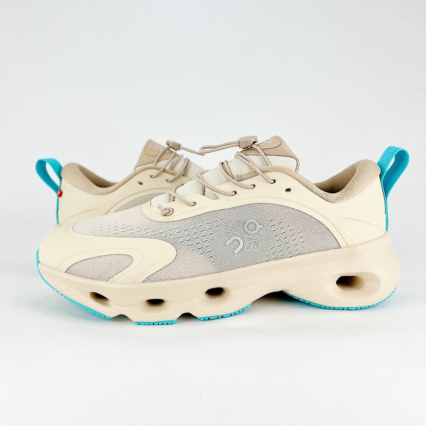 On x Loewe Cloudaway – Cream & Turquoise Unisex Premium Collaboration Lifestyle Sneakers
