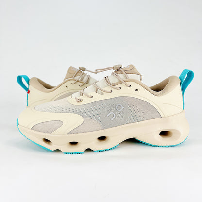On x Loewe Cloudaway – Cream & Turquoise Unisex Premium Collaboration Lifestyle Sneakers