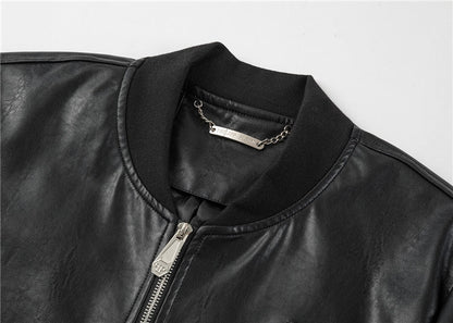 NEW-PP Leather Jacket
