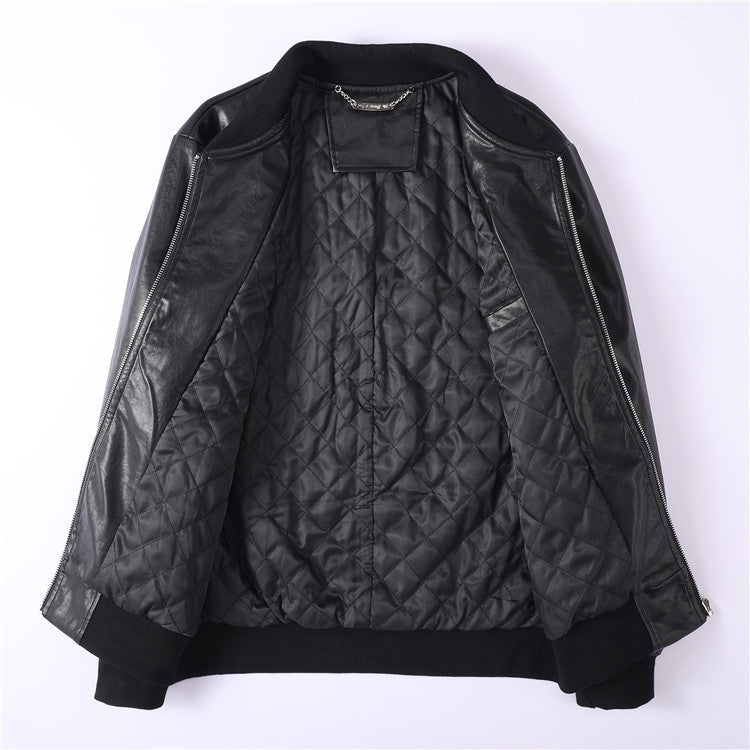 NEW-PP Leather Jacket