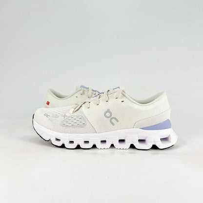 On Running Cloud X 4 – White & Lavender Women's Training & Lifestyle Running Shoes
