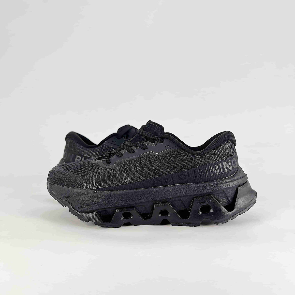 On Cloudmonster 3 Hyper – Women's Lightweight Breathable Maximum Cushioning Running Shoes | All Black