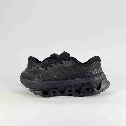 On Cloudmonster 3 Hyper – Women's Lightweight Breathable Maximum Cushioning Running Shoes | All Black