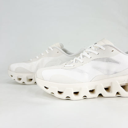 On x Kith Cloudswift – Triple White Unisex Premium Collaboration Lifestyle Sneakers