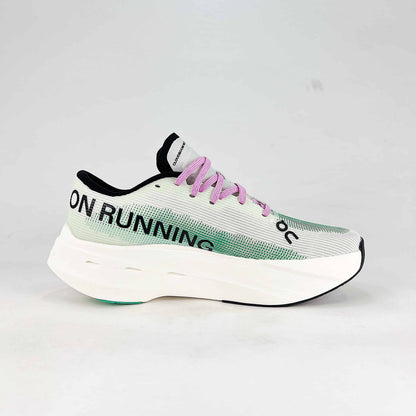 On Running Cloudboom Echo – White, Mint & Lilac Women's Lightweight Racing Shoes