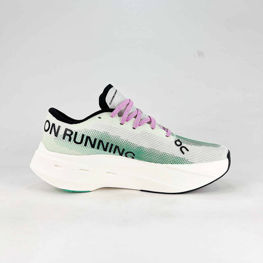 On Running Cloudboom Echo – White, Mint & Lilac Women's Lightweight Racing Shoes
