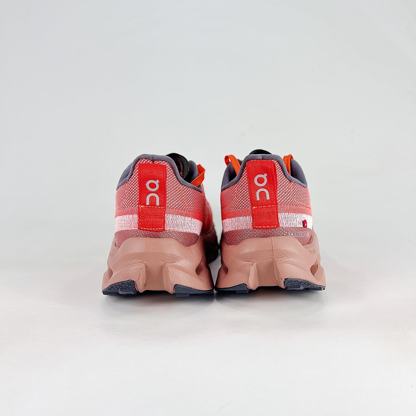 On Cloudsurfer Trail – Rose Terracotta & Burnt Orange Unisex Lightweight Breathable Trail Running Shoes